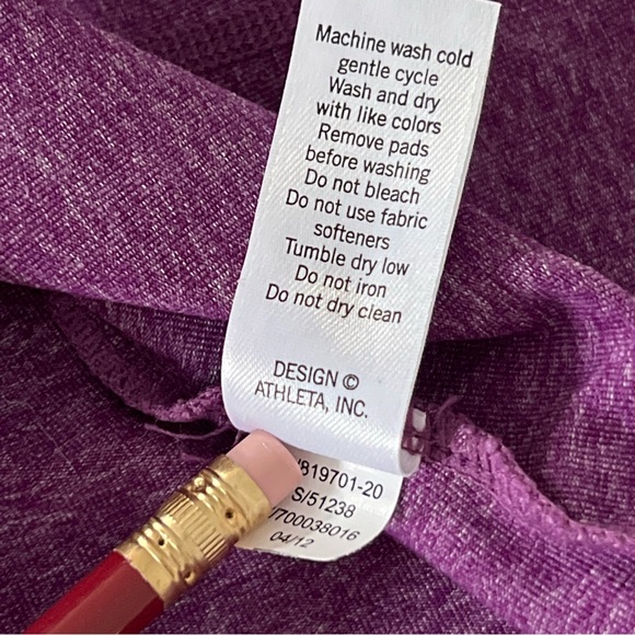 Athleta Equator Tank Top Sports Bra Purple XXS - Picture 10 of 14